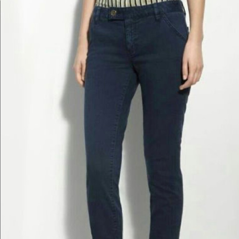 TORY Burch Super Skinny Jean - Navy - Size 26
